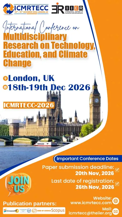 Technology, Education, and Climate Change Conference in London, UK
